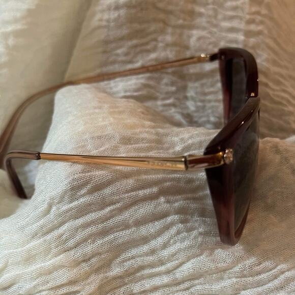 Coach HC8276 L1099 Women\'s Sunglasses Burgundy Pink Glitter Gradient Phantos main image 14